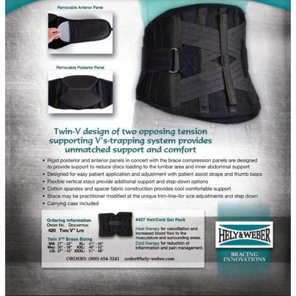 BARTZ Bracing System (BBS) - Hely & Weber Twin V & carrying bag (Size XXL) - Picture 5 of 5